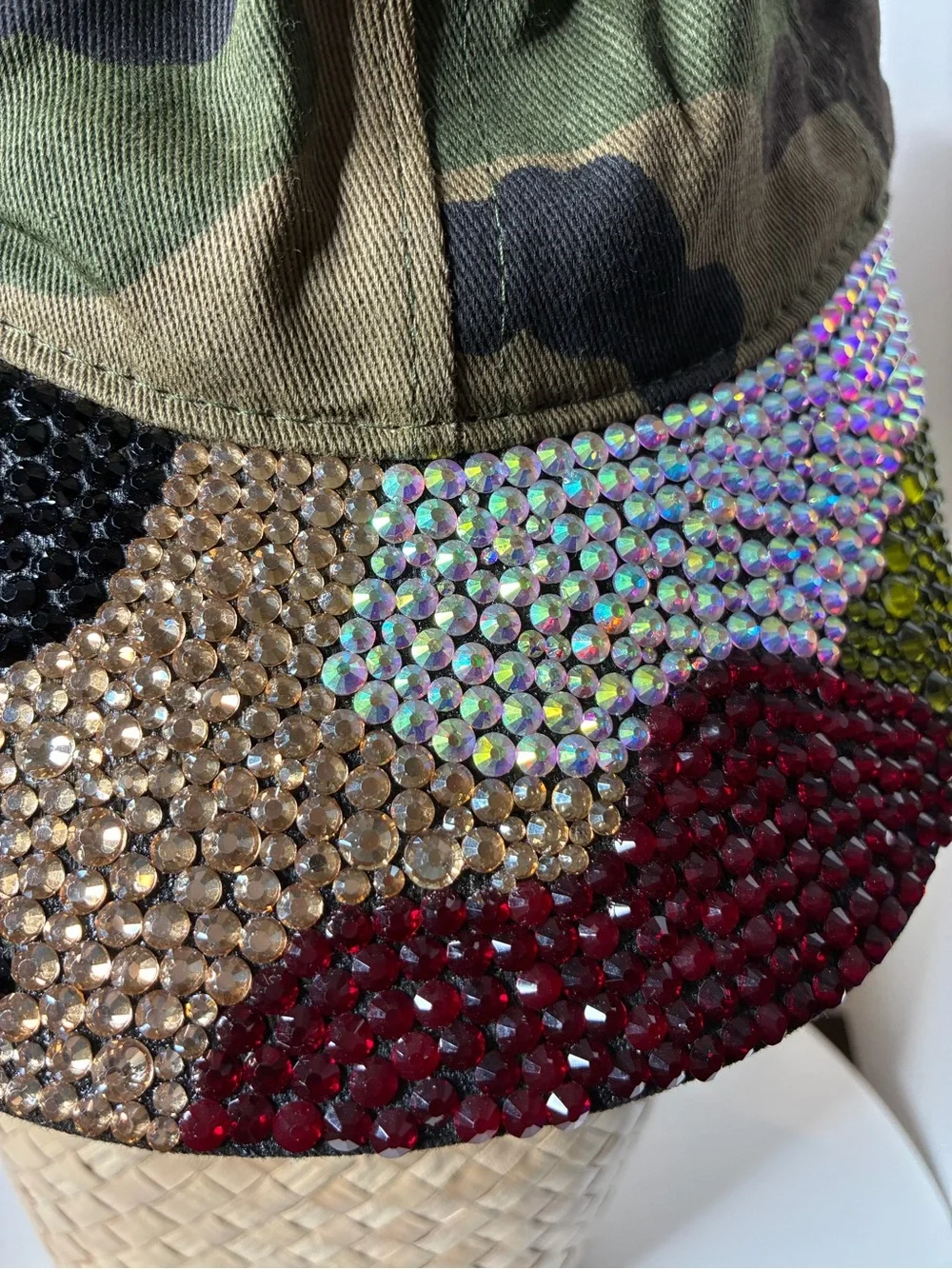 Custom Women Camo Cap
